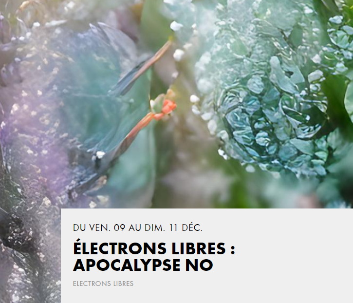 Électrons Libres: Apocalyspe No
